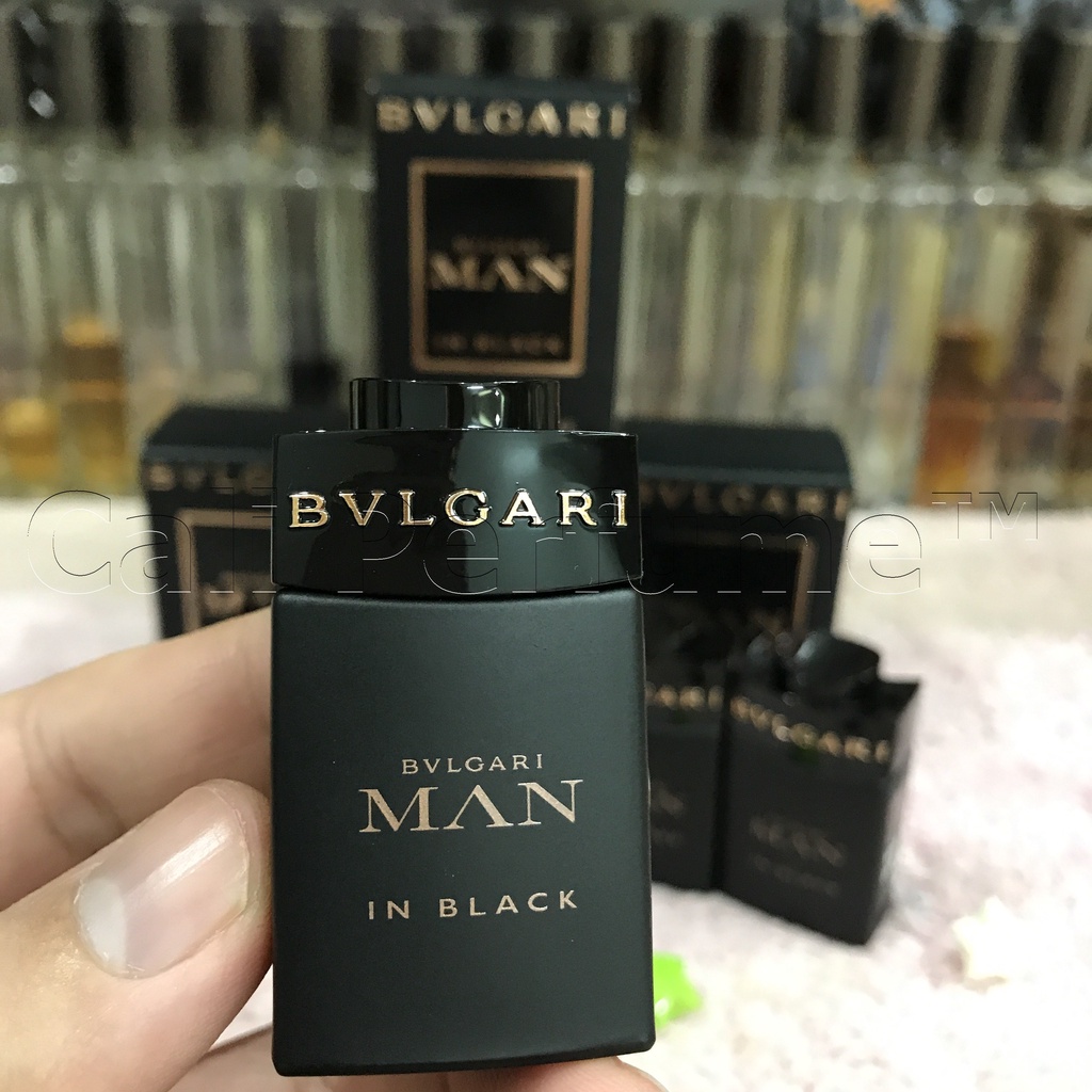 Nước Hoa Nam Bvlgari Man In Black 5ml Mùi Hương Mạnh Mẽ Nam Tính