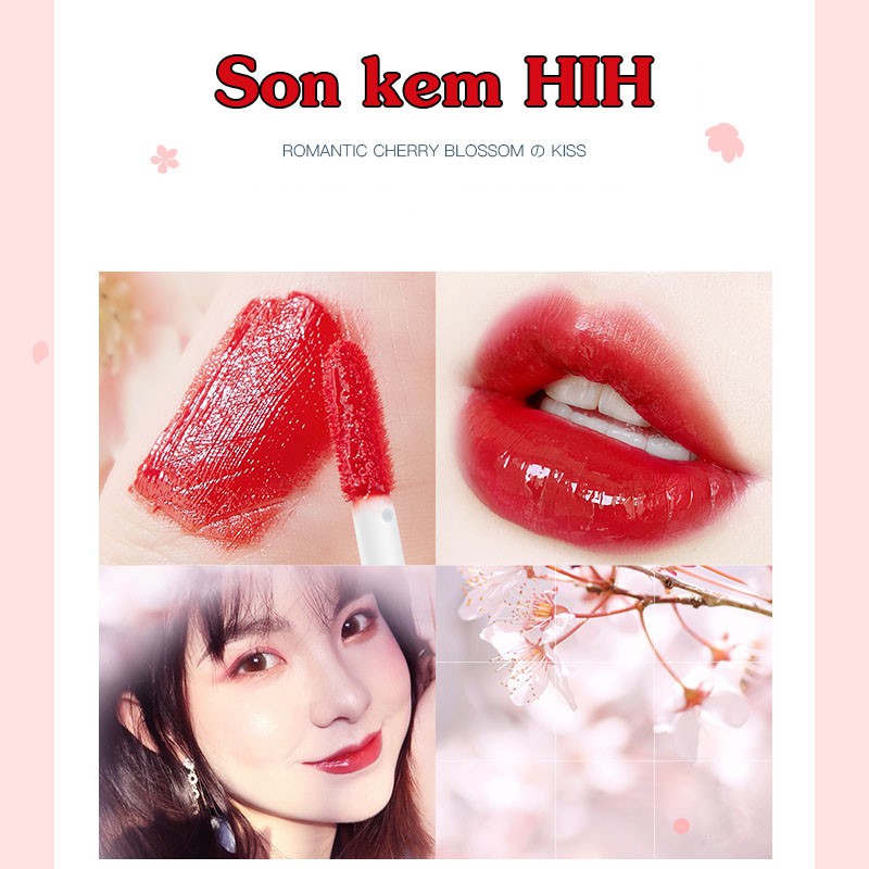 Son kem Plump 3D luster HIH - son kem chính hãng siêu mịn giá rẻ - hạn sử dụng 4 năm