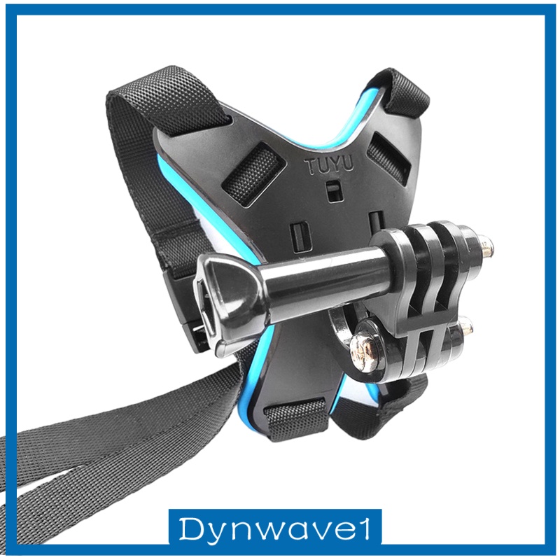 [DYNWAVE1] Motorcycle Helmet Strap Mount Front Chin Mount for   9/8/7/6/5/4 Sports Camera Action Camera Accessories VLOG/POV Shoot