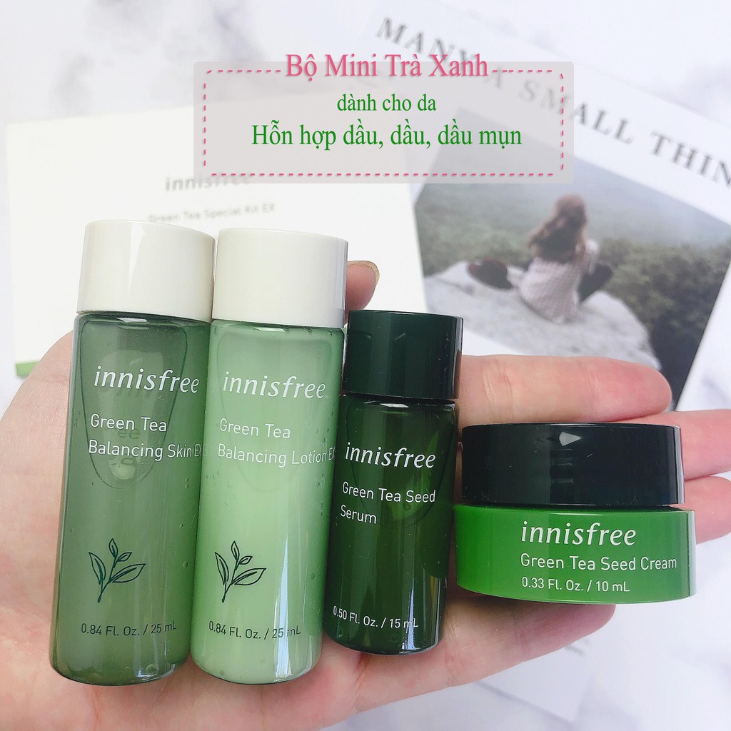 Bộ Dưỡng Da Trà Xanh Innisfree Green Tea Special Kit 4 Item | BigBuy360 - bigbuy360.vn