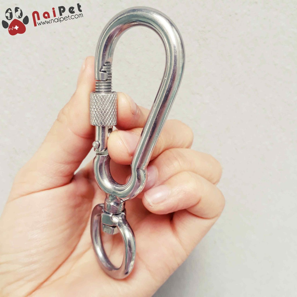 Móc Xích Inox Có Chốt Chặt Chống Bật