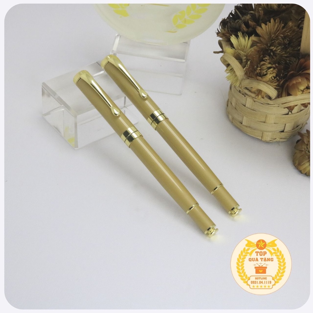 Bút ký tên cao cấp PV027 | Bút ký khắc tên làm Quà sinh nhật biếu sếp thầy cô giáo bạn bè đồng nghiệp
