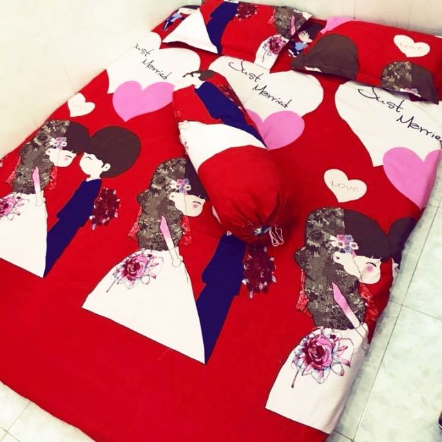 Bộ chăn grap gối nệm