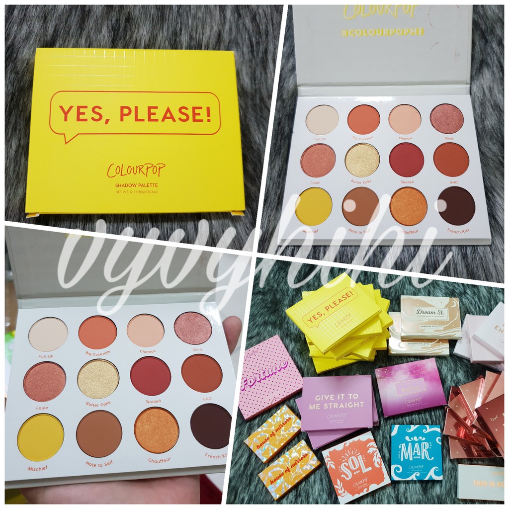 (Ảnh thật) Bảng mắt Colourpop Yes Please | BigBuy360 - bigbuy360.vn