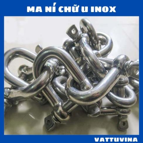 Ma ní U inox 304 M10  - Kim khí Vattuvina CÁP THÉP THỦ ĐỨC