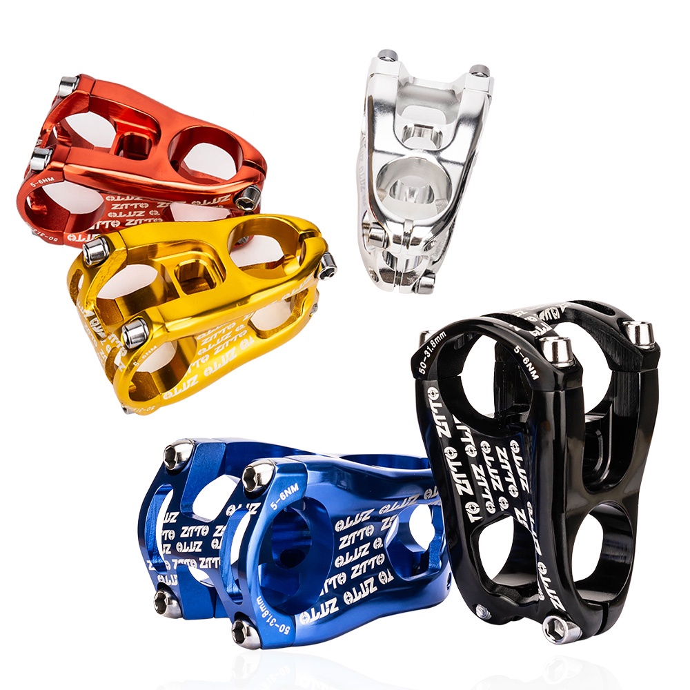 Pô tăng xe đạp ZTTO làm từ hợp kim nhôm CNC 0 / 31.8 AM 50mm chất lượng cao