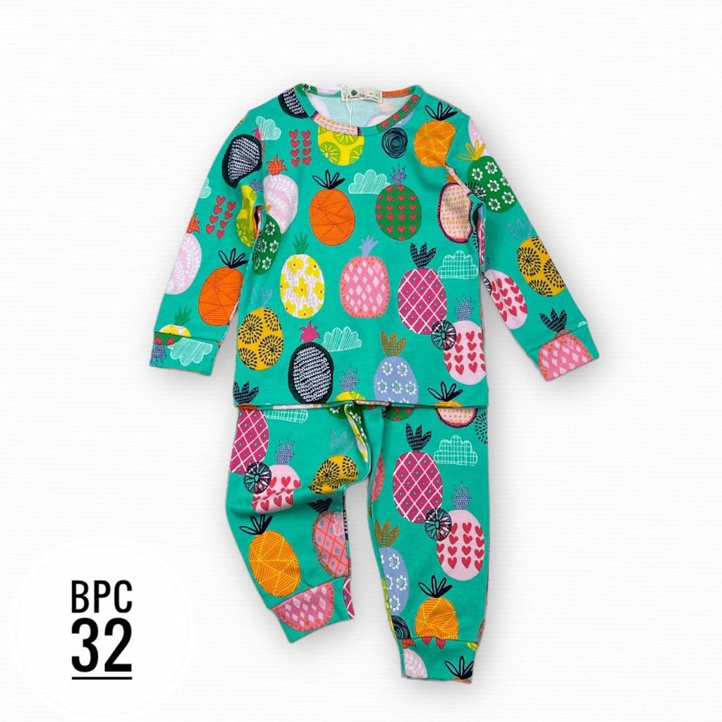 Bộ quần áo cotton thu đông LITIBABY họa tiết, cho bé 3-10 tuổi [BPC]