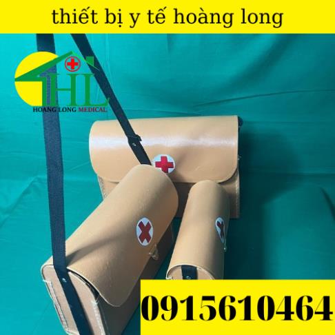 Túi Cứu Thương Chữ Thập Màu Da Bò Các Cỡ