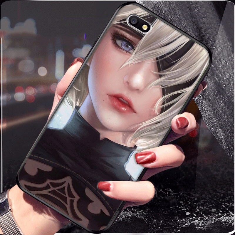 Ốp điện thoại mềm hình anime nier automata cho OPPO A3S A5 A37 A39 A5S A7 A59 A77 F1S F3 F5 F7 F9 | BigBuy360 - bigbuy360.vn