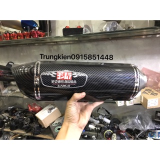 Lon Pô Yoshimura Full Cacbon + Phụ Kiện