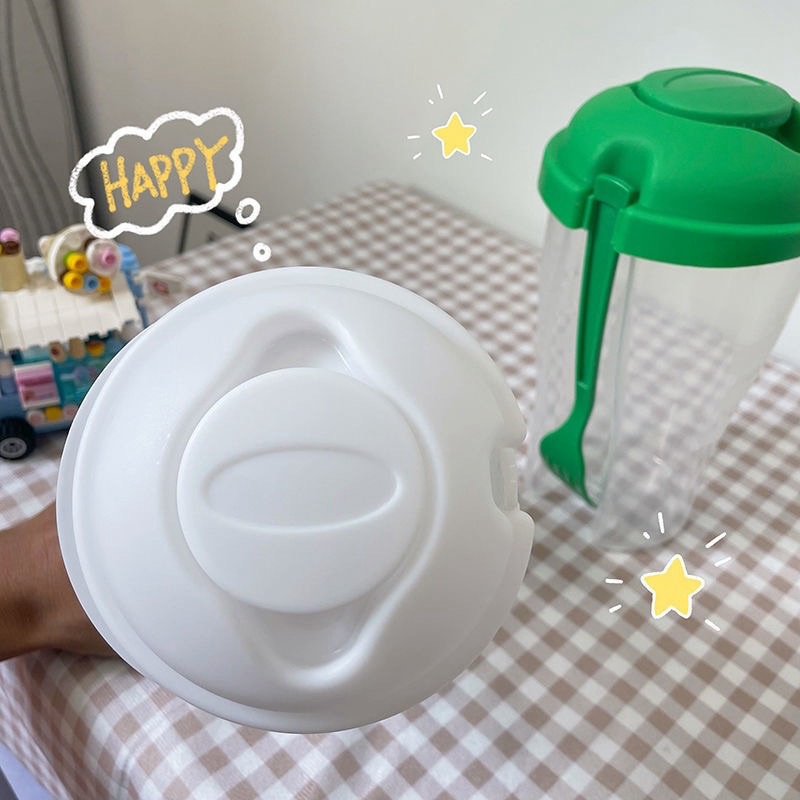 Cốc Đựng Salad Mang Đi Dã Ngoại Dung Tích 800Ml