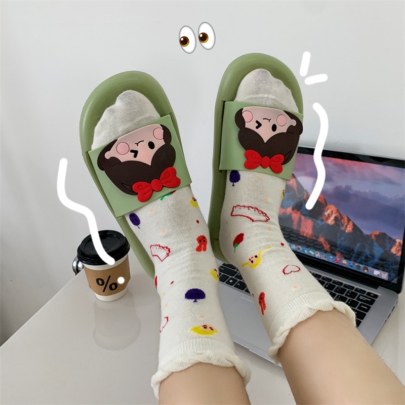 JY502- C3 - Dép Quai Ngang Đi Trong Nhà Chống Trượt  Dễ Thương cực xinh CÔNG CHÚA