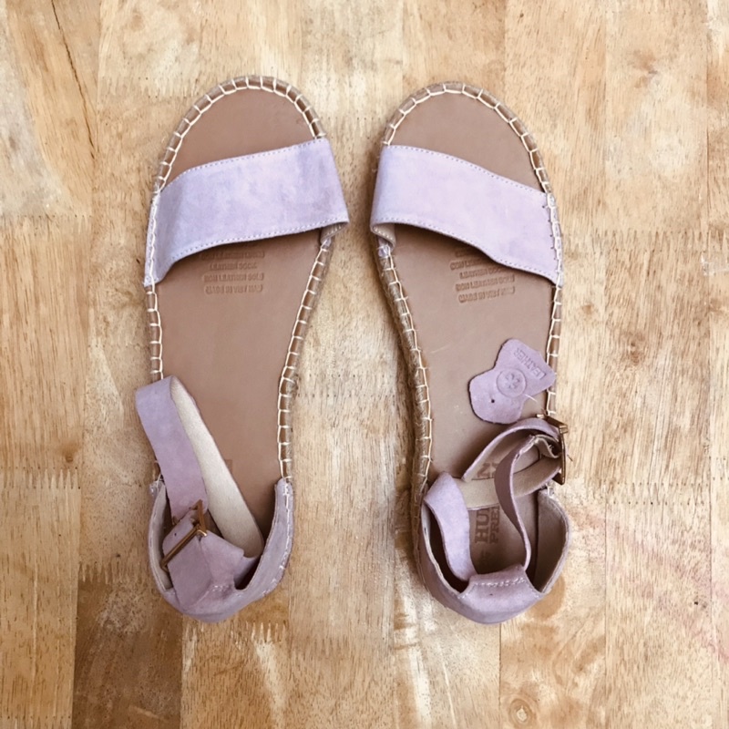 Sandal đế cói HUMAN xuất xịn