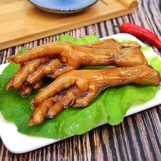 Ăn vặt Trung Quốc - Chân Gà Cay Phúc Kiến