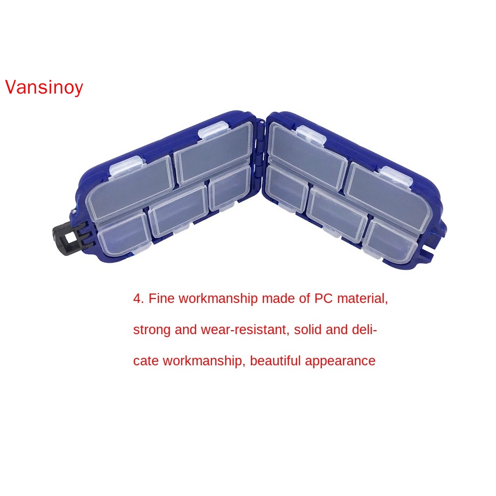 Hộp đựng phụ kiện câu cá, mồi giả , hộp đựng mồi câu lure giá rẻ tiện lợi