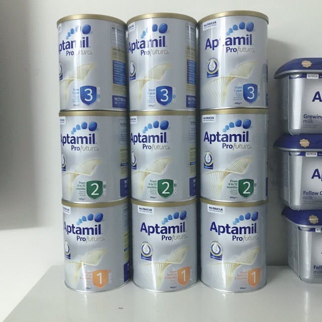 Sữa Aptamil Profutura Úc số 1,2,3
