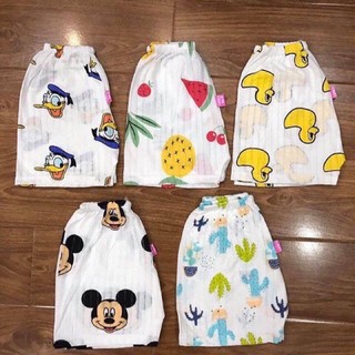 3c Quần cộc cotton giấy cho bé