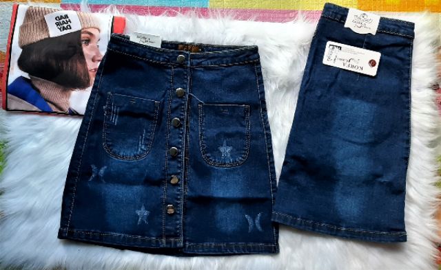 Chân váy jean chữ a siêu xinh | BigBuy360 - bigbuy360.vn