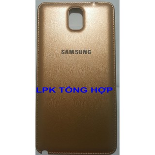 NẮP LƯNG SAMSUNG NOTE 3 MÀU VÀNG