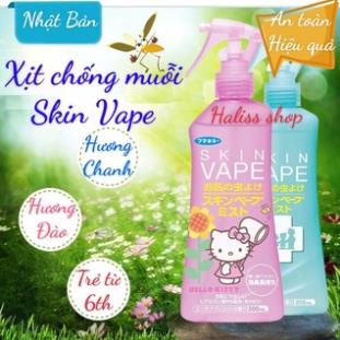 Xịt chống muỗi và côn trùng Skin Vape Nhật Bản 200ml