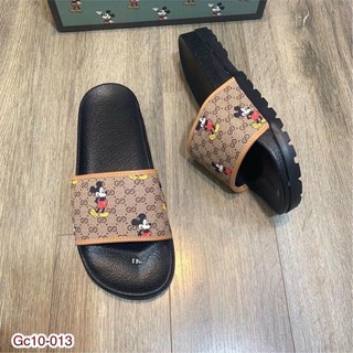 Dép lê quai ngang mickyy đen+nâu ,đẹp+rẻ