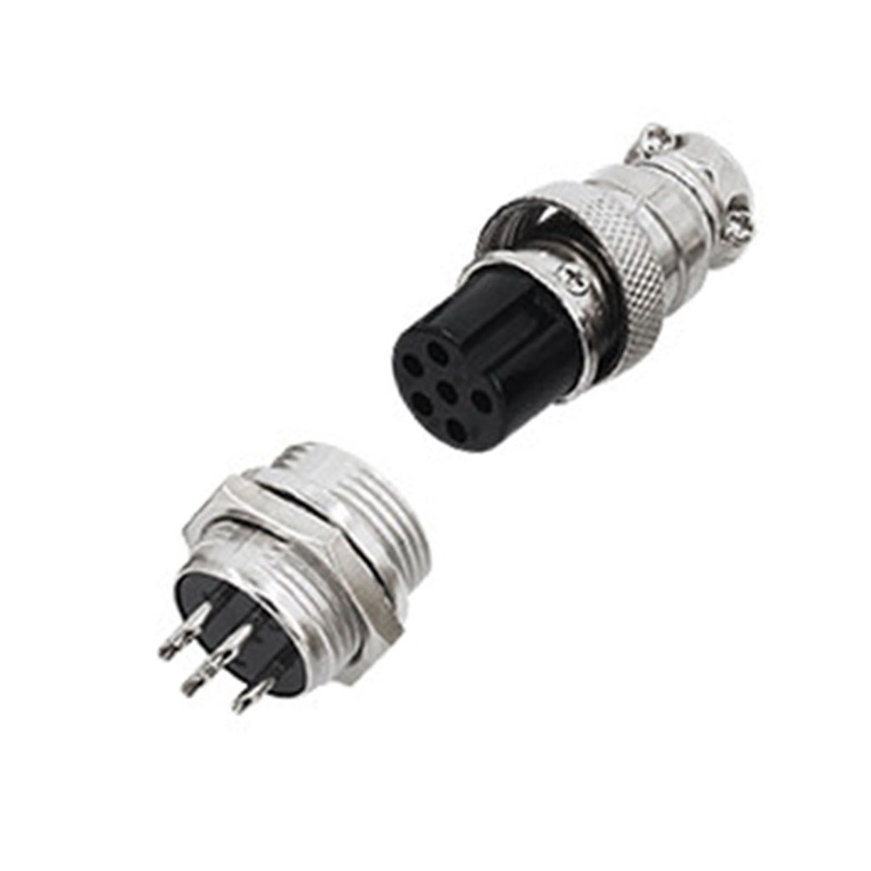 Đầu Nối Dây Dẫn GX16-2 2~9 Pin 16mm