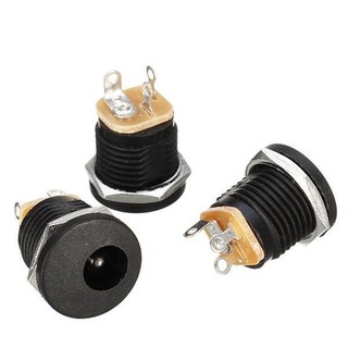 Jack dc5.5x2.1mm dc022 loại cái có ren vặn ốc