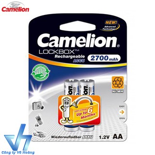 Bộ 6 pin Camelion AA 2700mAh (Trắng)