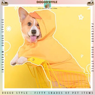 Áo Mưa Hình Thú Dễ Thương Cho Chó Thích Hợp Cho Chó Lớn Corgi Husky Collie Golden Labrador Pug