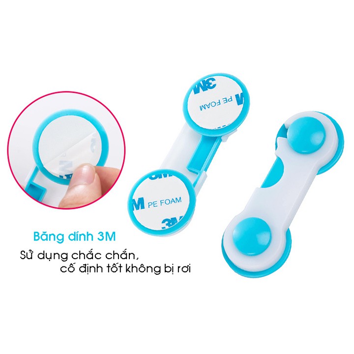 Khóa gài tủ lạnh đa năng, khóa an toàn 1249