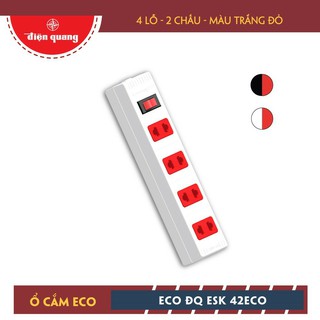 Ổ cắm điện quang eco đq esk 42eco