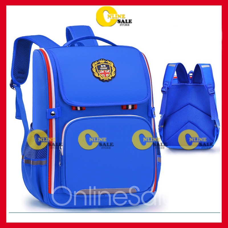 Balo chống gù cho học sinh tiểu học cấp 1, cấp 2, trung học từ lớp 3- lớp 6 cặp xách ba lô đi học cho bé trai
