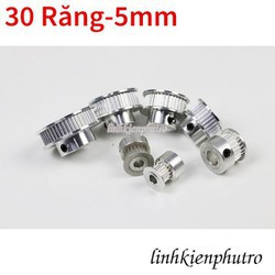 [Pulley GT2] Bánh răng motor - 30 răng