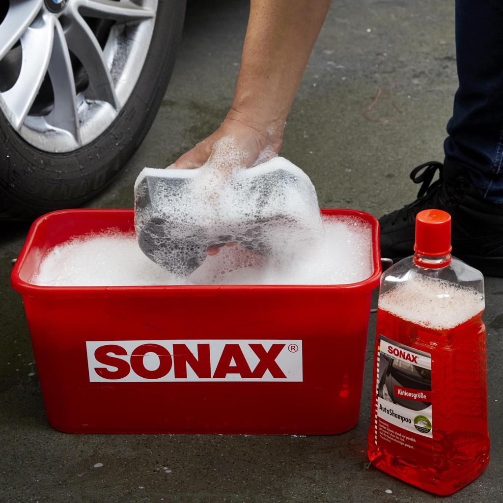 Bọt biển rửa xe Sonax 2in1 Multisponge 428000 ducthanhauto