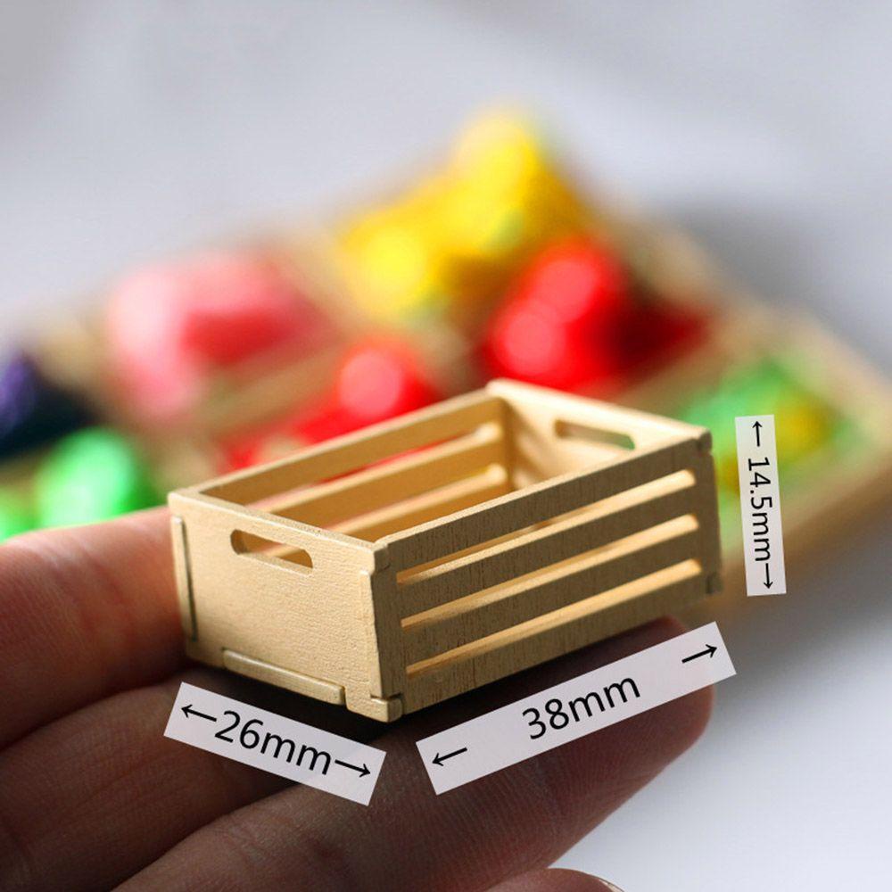 Bộ 4 Mô Hình Khung Gỗ Dùng Trang Trí Nhà Búp Bê