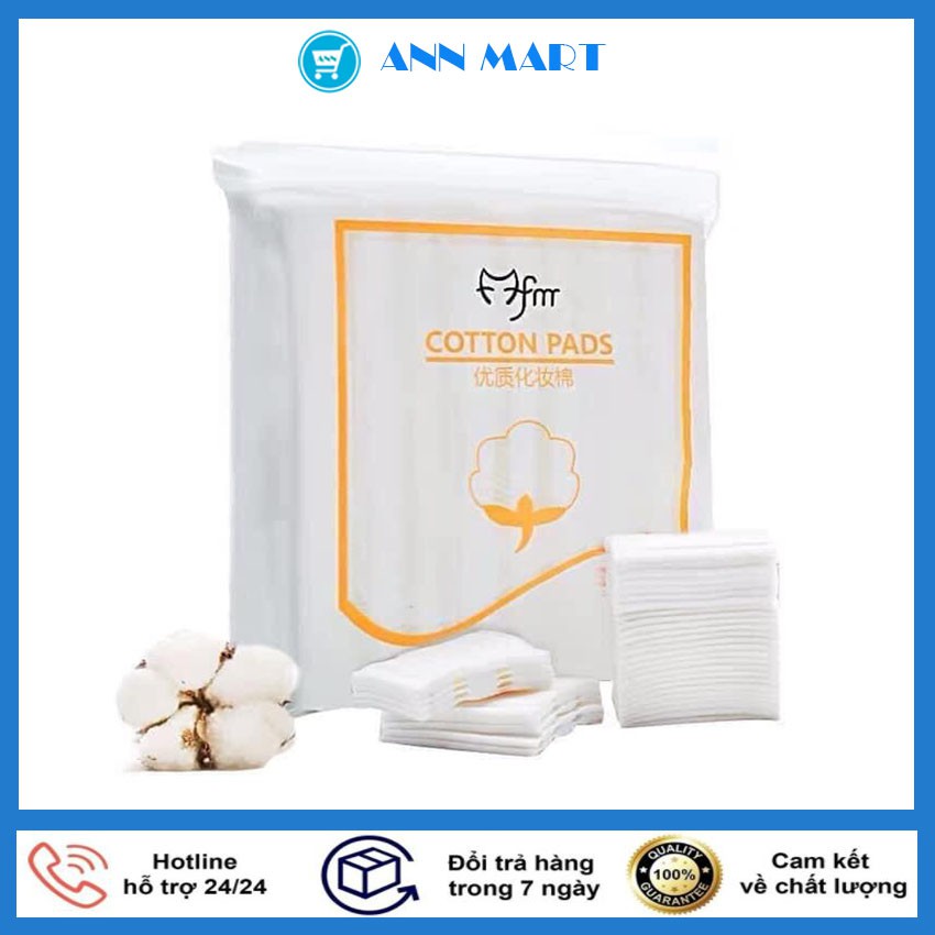 [FREESHIP TỪ 50K] Bông Tẩy Trang Cotton Pads Túi 222 Miếng, bông mềm và cực dai