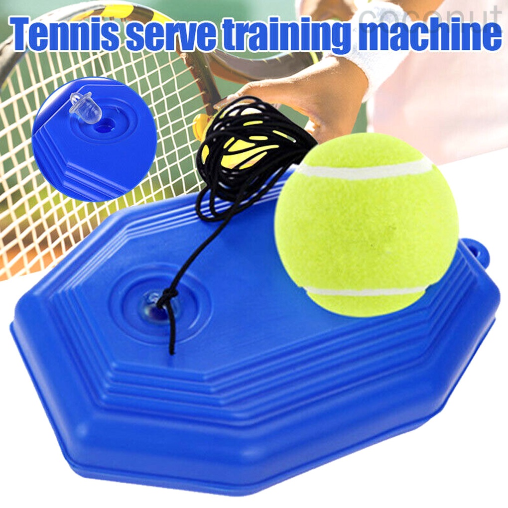 Bóng tennis kèm dây co giãn dùng luyện tập