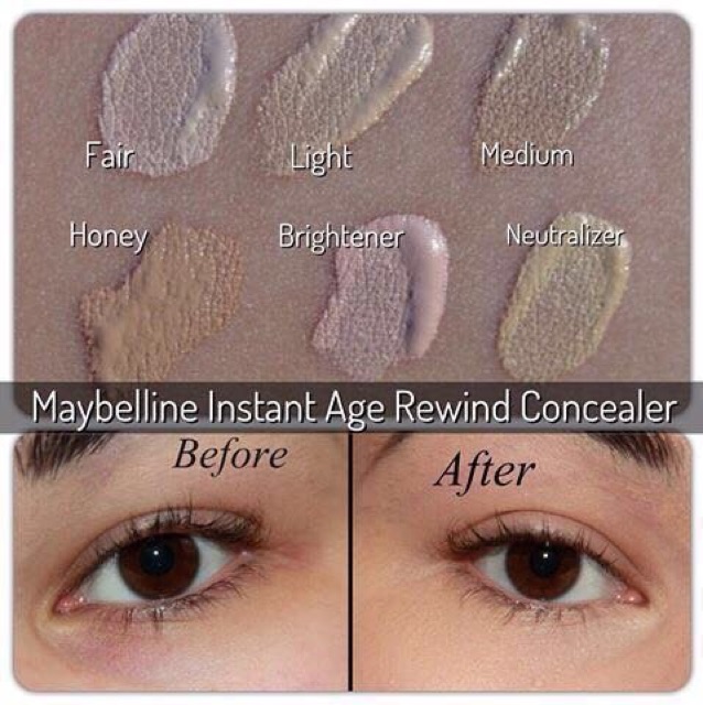 Chính Hãng -CHE Khuyết Điểm Maybelline Instant Age Rewind Treatment Concealer 6ml