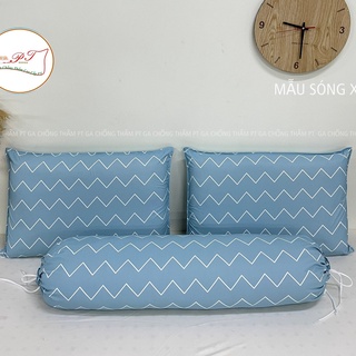 Vỏ gối chống thấm chính hãng PT thun lụa organic cao cấp màu sắc và chất liệu như ga