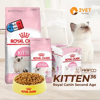Đồ Ăn Khô Cho Mèo Từ 4 - 12 Tháng Tuổi - Royal Canin Kitten 36 - Gói 2Kg - Thức Ăn Nhập Khẩu