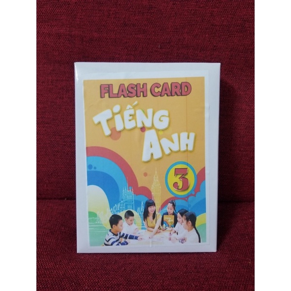 Flashcard Tiếng Anh lớp 3 (A5 -2mặt ) A5-1mặt