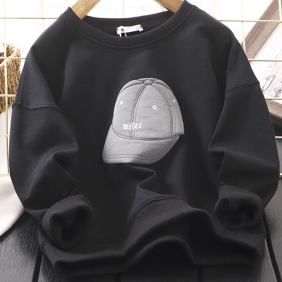 Áo thun tay dài phong cách Hàn Quốc thời trang mùa thu cho bé trai