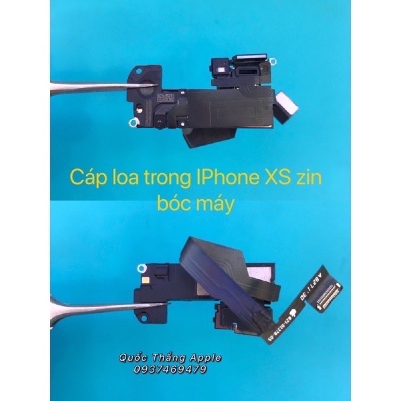 cáp loa trong cho điện thoại IP XS zin bóc máy 180k/1cáp