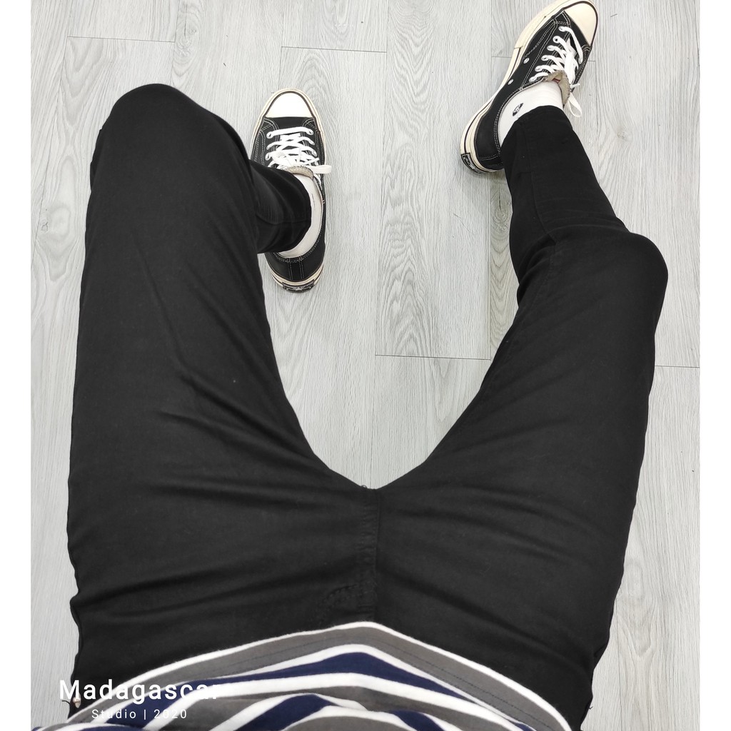 Quần Jean Nam Đen Rách- Madagascar Studio | BigBuy360 - bigbuy360.vn