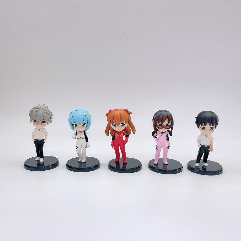 Mô Hình Nhân Vật Asuka Nagisa Kaworu Evangelion Dễ Thương