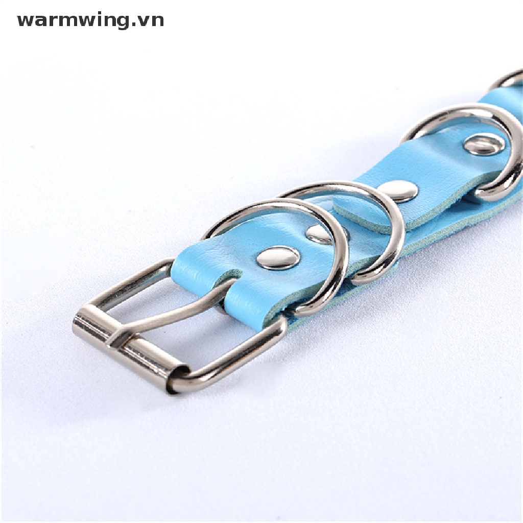 Vòng Cổ Choker Da PU Hình Trái Tim Phong Cách Gothic Punk