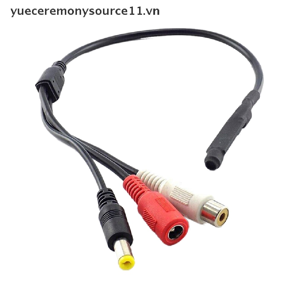 . Micro Mini Giấu Kín Kèm Đầu Thu Âm Thanh CCTV DC 15V DVR