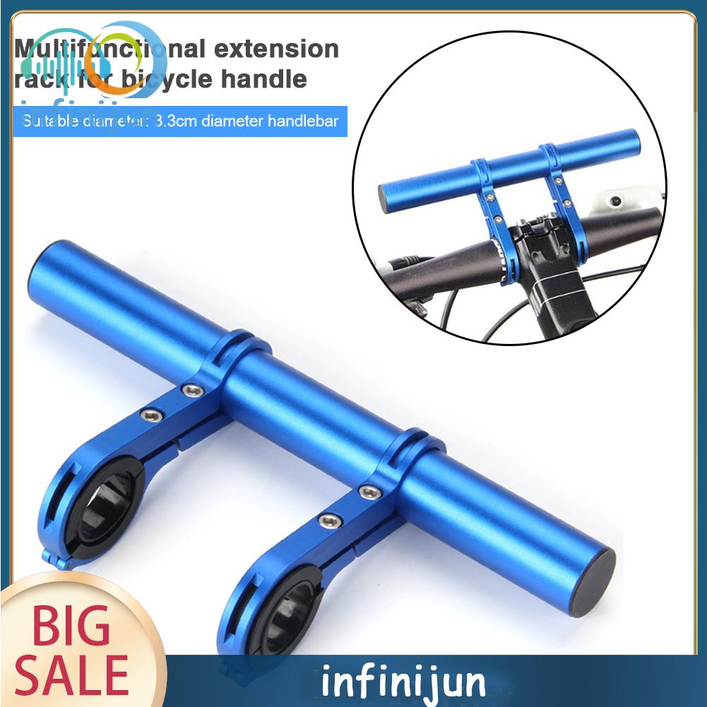 Kẹp Nối Dài Đèn Pha 20cm Gắn Ghi Đông Xe Đạp