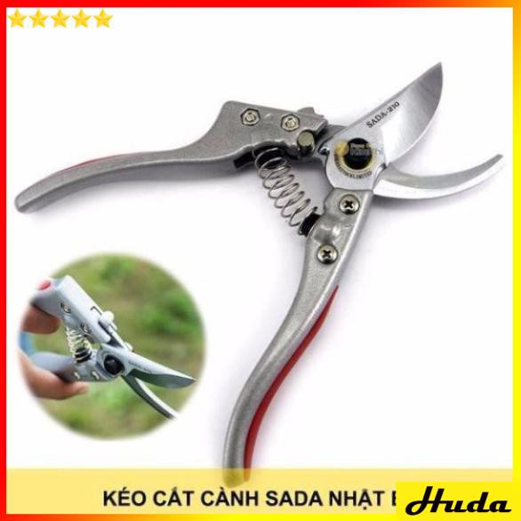 Kéo Cắt Cành Sada 210 - Kéo Tỉa Cắt Cành Cây Nhật Bản, Kéo Nhật SK5 chuyên làm vườn Bonsai Chính Hãng  -  đồ làm mộc