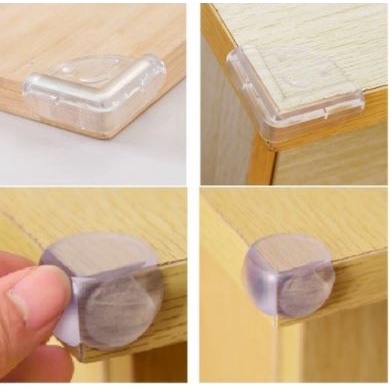 Set 4 bịt cạnh bàn silicon bảo vệ an toàn cho bé
